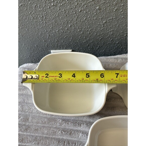 Lot Of Corning Ware 1 3/4 & 2 3/4 Cup Spice Of Life Petite Casseroles, S&P Set - Picture 7 of 16